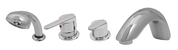 Ванна акриловая "ALISA MG"(170х75) L смес К06