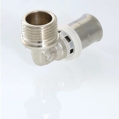 Угольник пресс с переходом на нар.р. 16*1/2 VALTEC VTm.253.N.001604