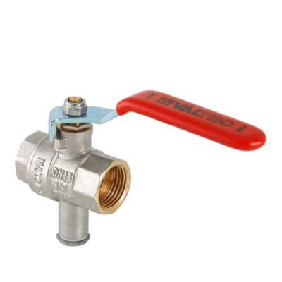 Кран шаровый под термодатчик Д 15 VT.247.N.04