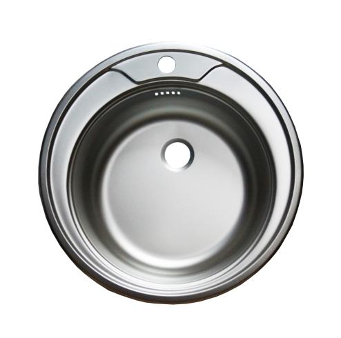 Мойка круглая  Ф-49 декорТурция 0,6мм