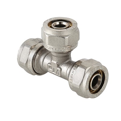 Тройник 26-20-26 (Металлопластик) (331) обжимной