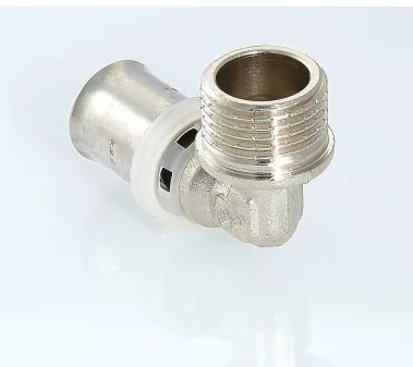 Угольник пресс с переходом на нар.р. 16*1/2 VALTEC VTm.253.N.001604