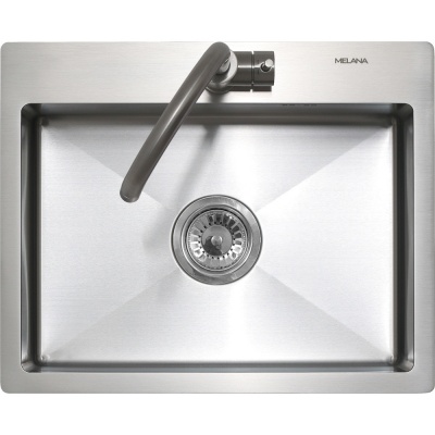 Мойка врезная прямоугольная R5343H ProflLine 3,0/200 сатин 