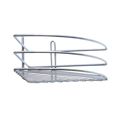 Полка угловая 1-ярусная 4894-1 хром   