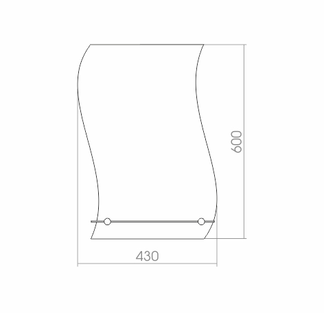 Зеркало Волна 