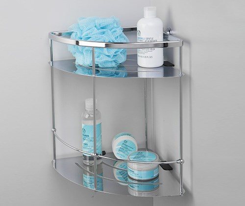 Полка металл. двойная угловая K-522 WK