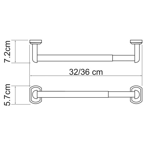 Держатель бум. полотенец К-3022D(3091) Oder WK