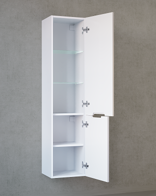 Пенал Modul 150 подвесной белый