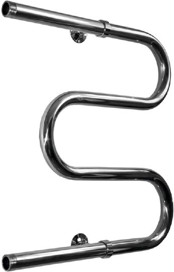 Полотенцесушитель М1" нерж 50/40