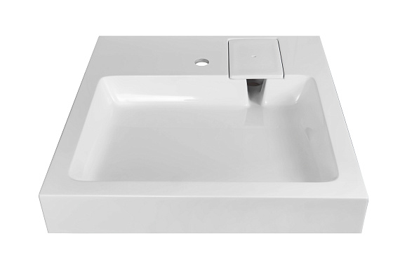 Раковина Стандарт 55 белая (компл кроншт)