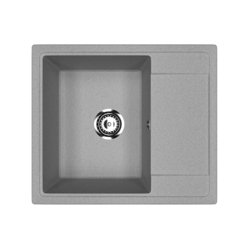Мойка Gekko G-575-003 платина 575х495