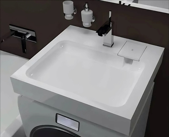 Раковина Стандарт 55 белая (компл кроншт)