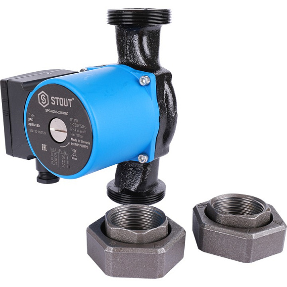Насос циркуляционный 32/40 - 180 STOUT арт. SPC-0001-3240180