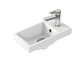 Умывальник на столешницу " COMO 40"c 1 отв.