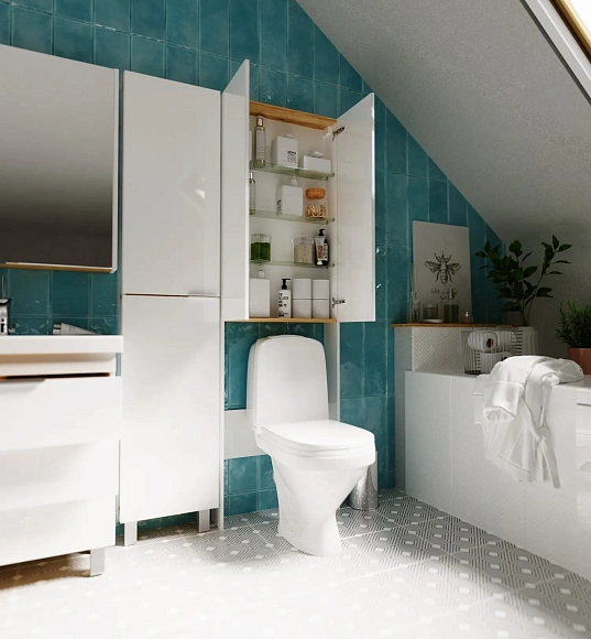 Шкаф Gaula 60H 2д Black