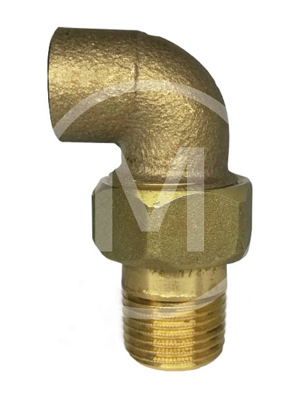 4098 G Сгон угловой с нар.рез 15х1/2