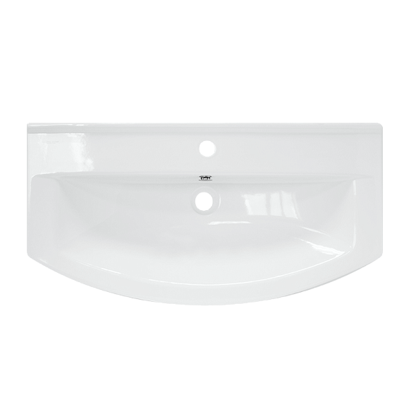 Умывальник мебельный Best 85 ВКС Белый S1