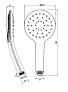 Лейка душевая HS097 GEKKO