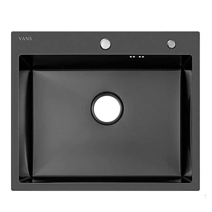 Мойка "V" 600*505*200мм, Black
