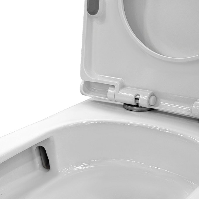 Унитаз-компакт напольный KOLLER POOL AQUA FLUSH 1889550199 Rim гор. вып. 65*36  + сиденье  Tornado (