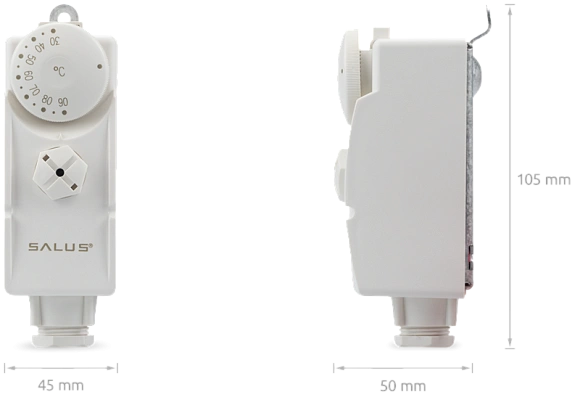 Терморегулятор накладной на трубу  (АТ 10)