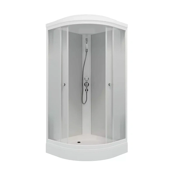 Душевая кабина Лайт А 100*100*230,5 низкий поддон. светлая