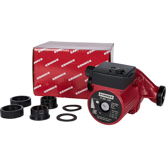 Циркуляционный насос RATE 25/80-180 ROMMER RCP-0002-2581801