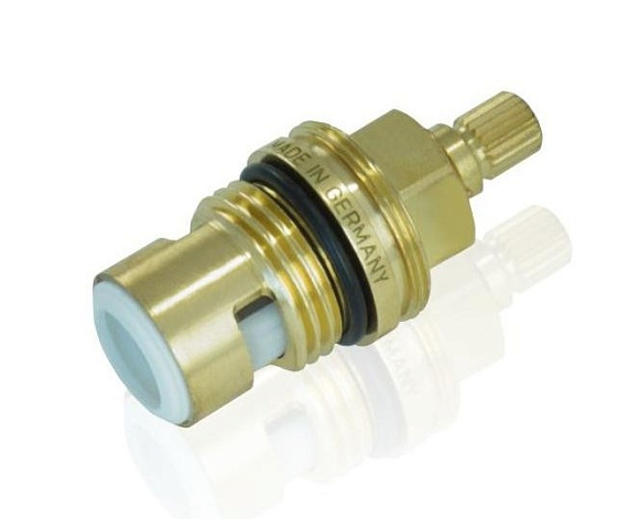 5516 Кран-букса керамика левое вращение  1/2 8*20 шлицов  Германия (для смесителей Grohe, Vidima)