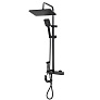 Смеситель/душа стационарный Gatto 3211 Black