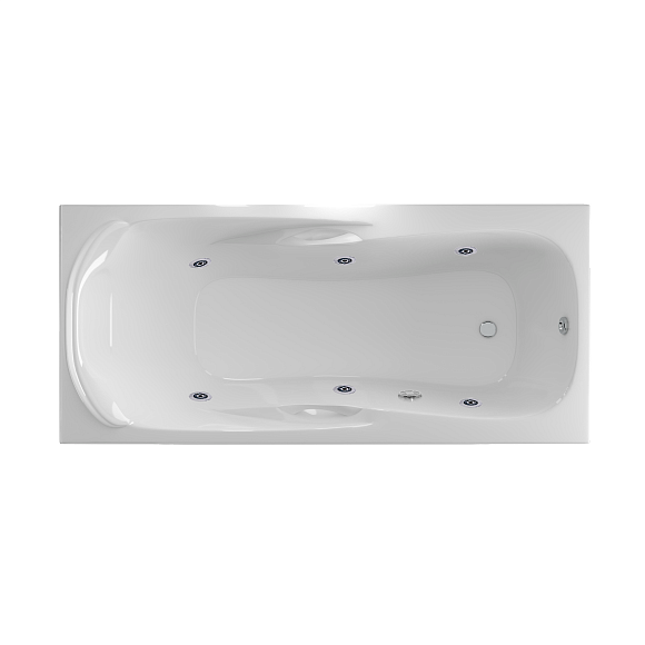 Ванна акриловая ГМ CALYPSO (170x75)