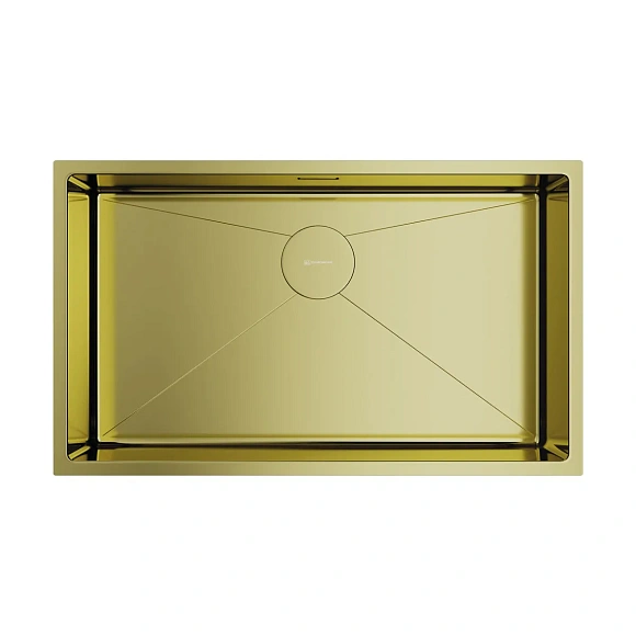 Мойка Taki 74-U/IF-LG светлое золото 