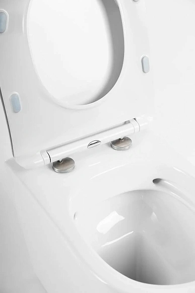 Сиденье дюропласт, soft close металл крепеж BB2034SC