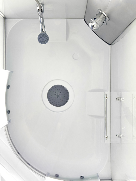 Душевая кабина 7121ML GEKKO 120*80*2150 левая. низкий поддон. светлая