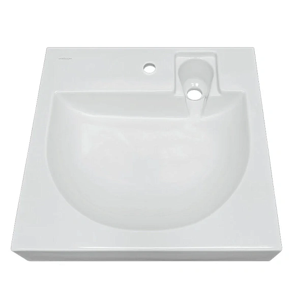 Умывальник на стиральную машину Galaxy 60 ВКС Белый S1