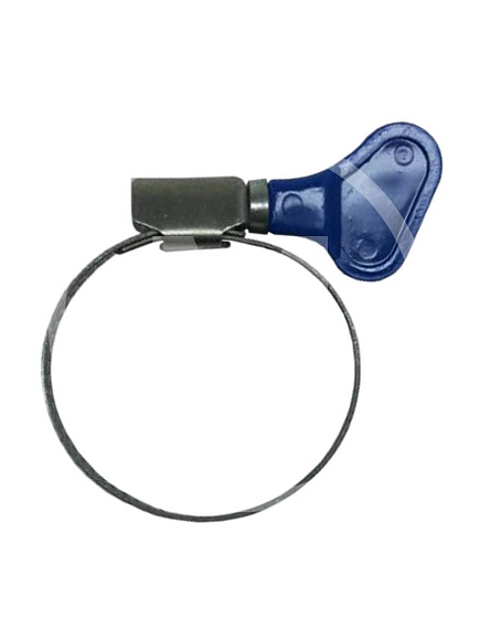 Хомут червячный с барашком 12-20 мм нерж