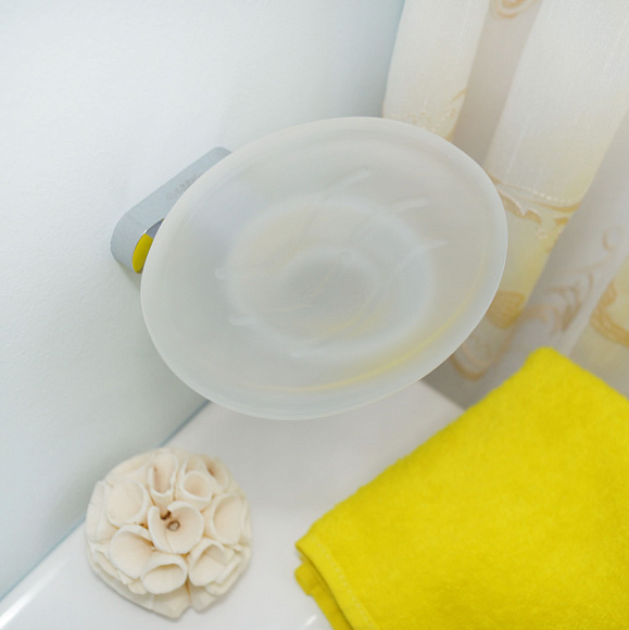 Мыльница стеклянная 23103