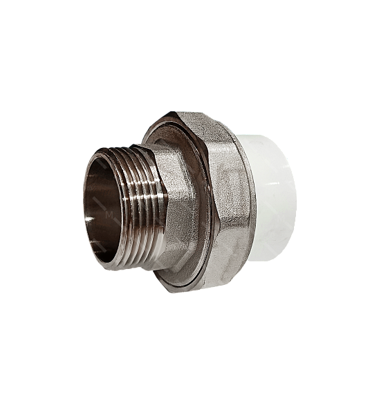 Муфта комбинир. раз. растр. ПП D40-1 1/4"НР РВК