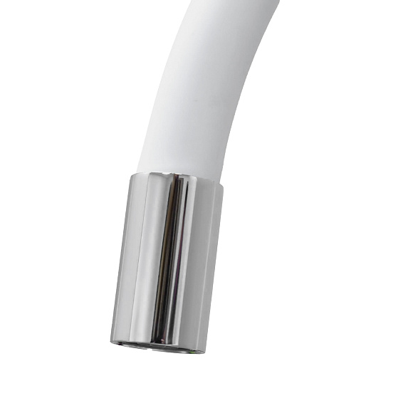 СМ-М11 R302 ВЕРОНА гибкий излив БЕЛЫЙ (Гекко)