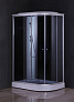 Душевая кабина 7121L GEKKO 120*80*2150 левая. низкий поддон. темная