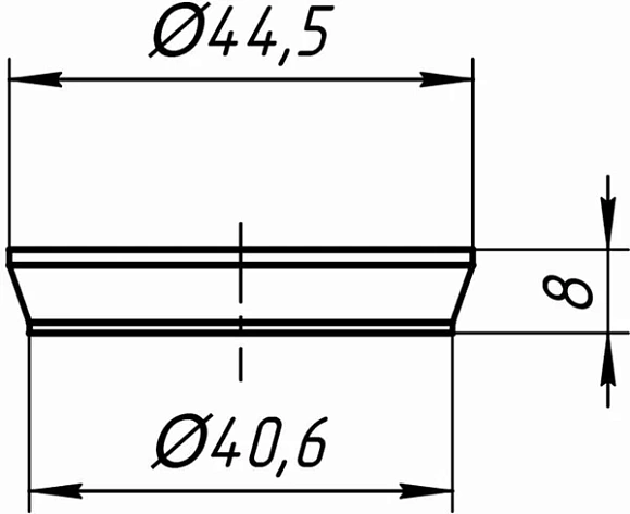 M040 Прокладка коническая 40мм Ани Пласт