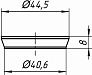 M040 Прокладка коническая 40мм Ани Пласт