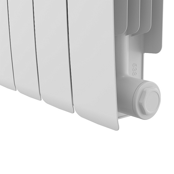 Радиатор биметаллический Royal Thermo Eclipce 500 Белый - 8 секц. 