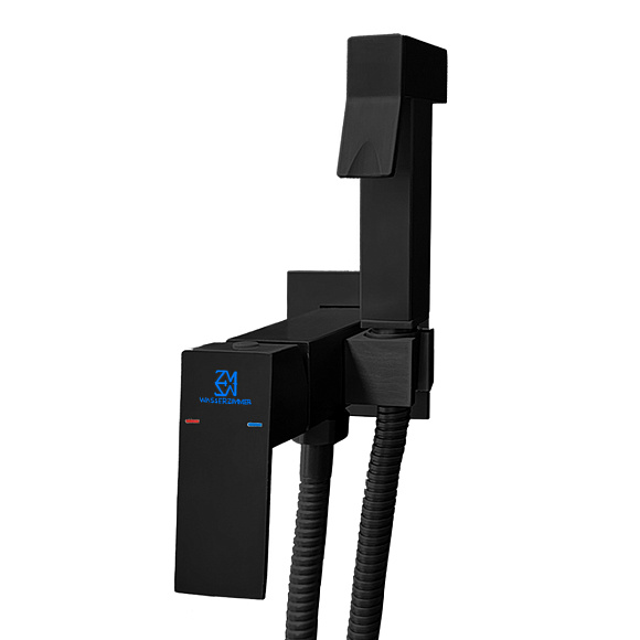 Смеситель для биде ZM-2016H черный