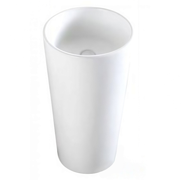 Раковина для ванной напольная NB138 белая (400*400*830)