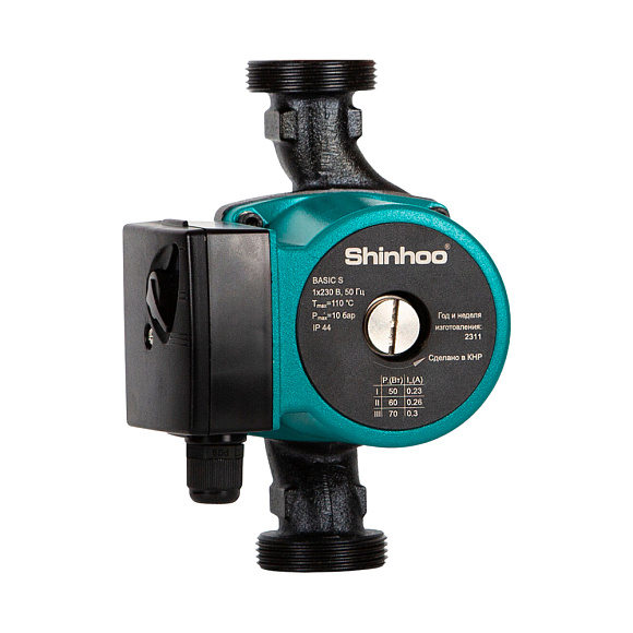 Насос циркуляционный BASIC S 32-4S 230V 180мм SHINHOO 