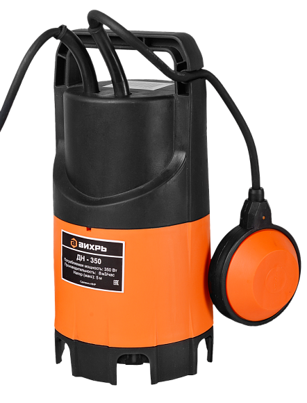 Дренажный насос ДН-350 Вихрь 