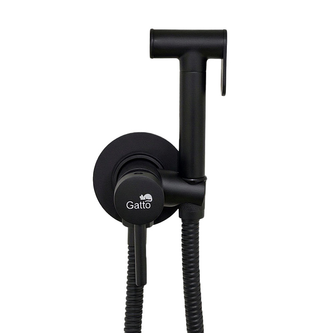 Смеситель гигиенический Gatto-004 Black