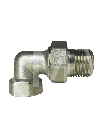 Присоединитель 3/4" угловой вн/нар (190-016) лат