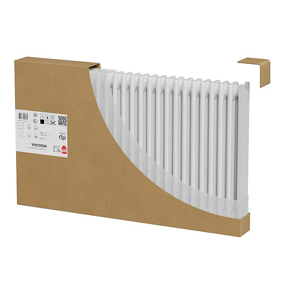 Дизайн-радиатор Royal Thermo Insignia C3050-10 секц. RAL9016 (белый)