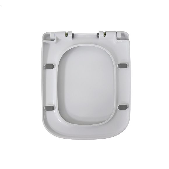 Сиденье с м/л для унитаза GEKKO MQ195 white (872)